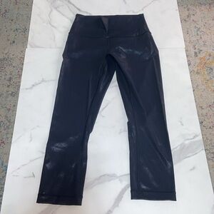Lululemon cropped leggings Size 4